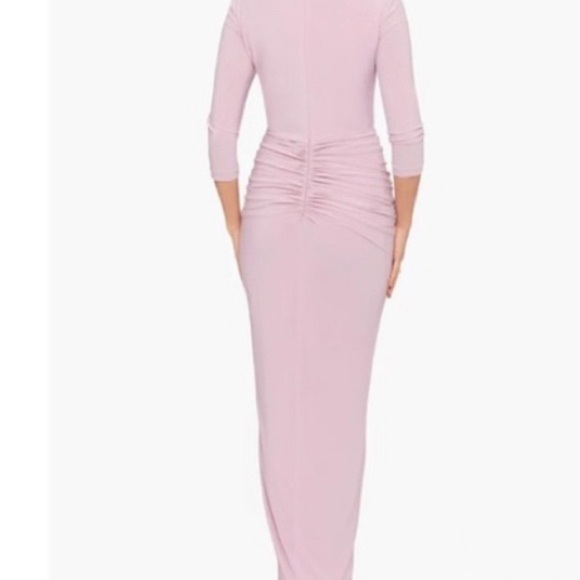 Besty & ADAM Women’s Knit Ruffled Evening Dress - Picture 3 of 10